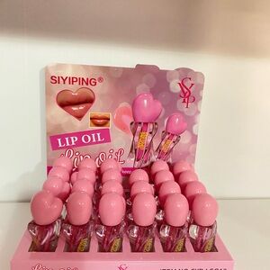 Set 24 pcs Pink Lip Oil